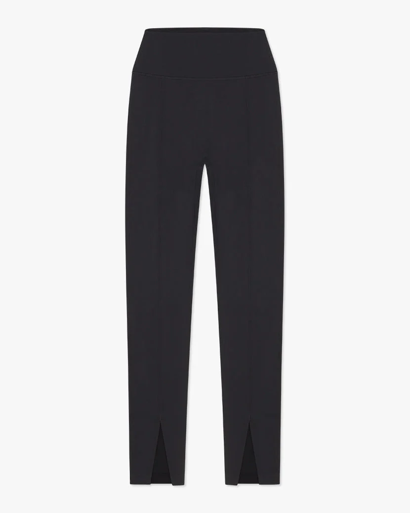 Slit Front Legging | Black - Image 2