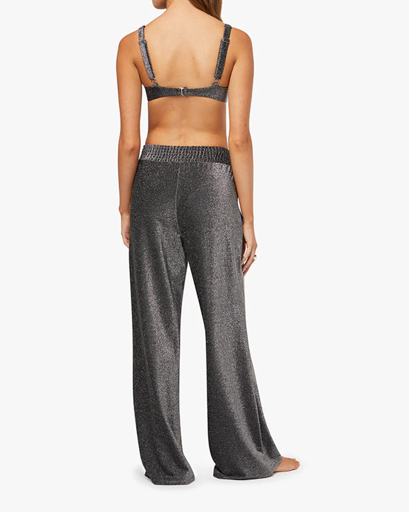 Smocked Pants | Black - Image 6