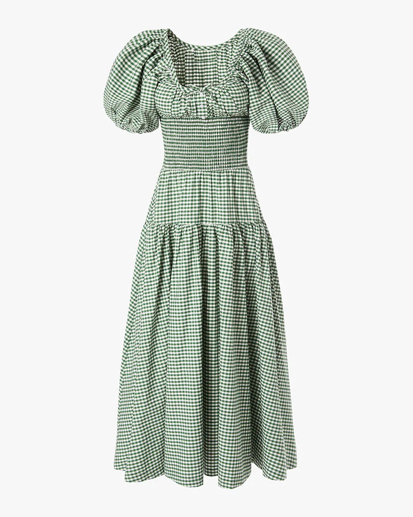 Smocked Waist Midi Dress | Fern - Image 2