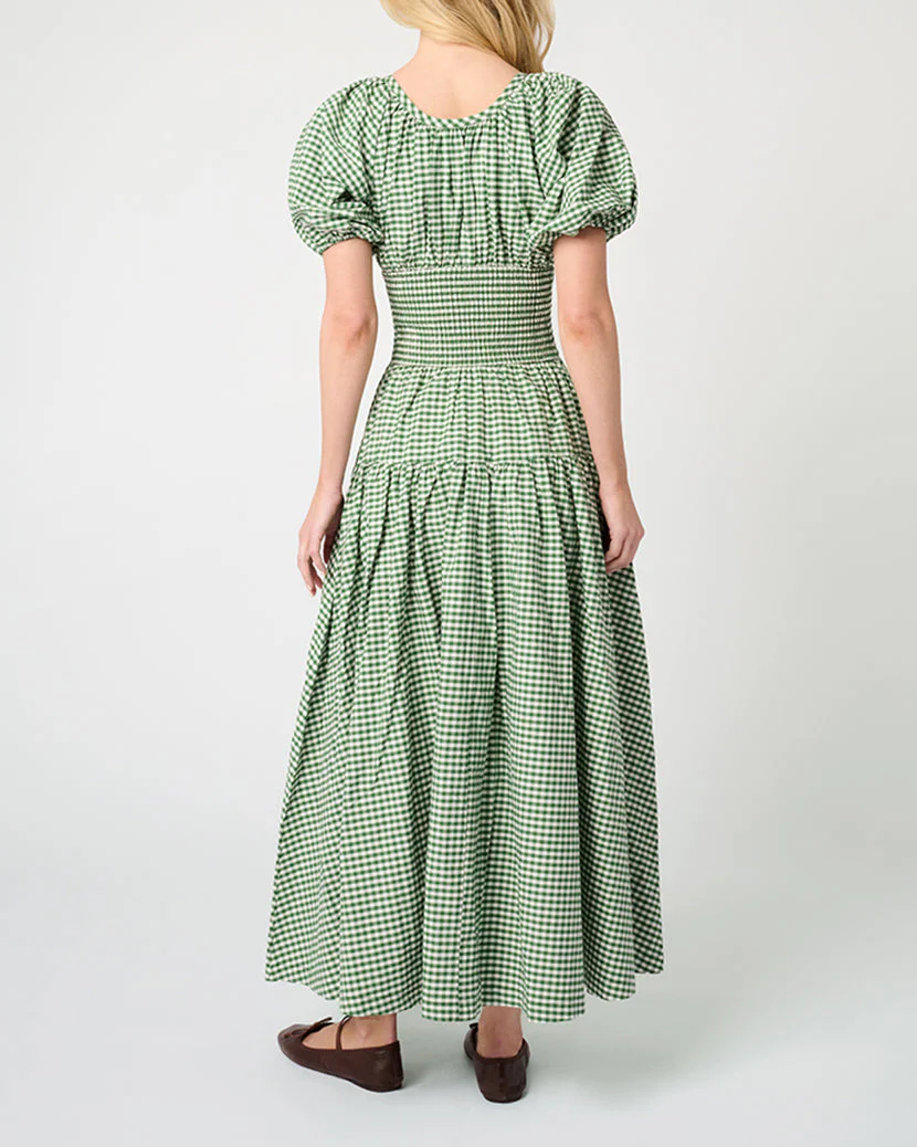 Smocked Waist Midi Dress | Fern - Image 5