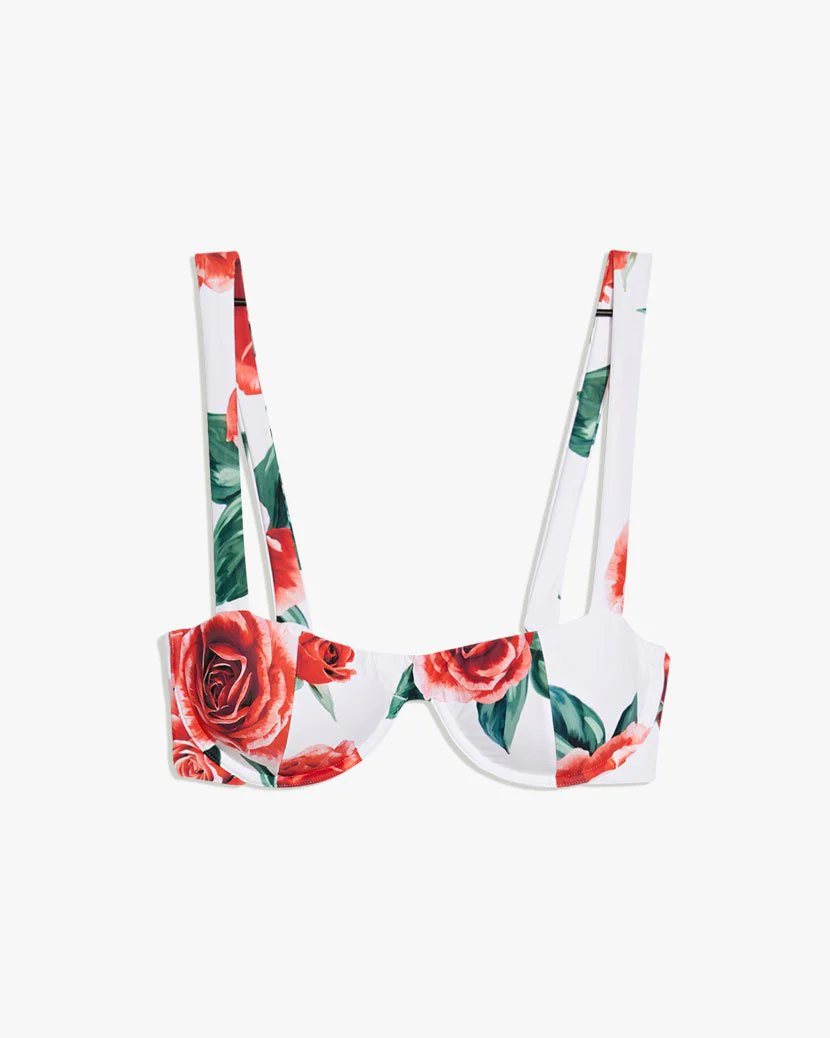 Sorrento Top | Black Roses - Image 2