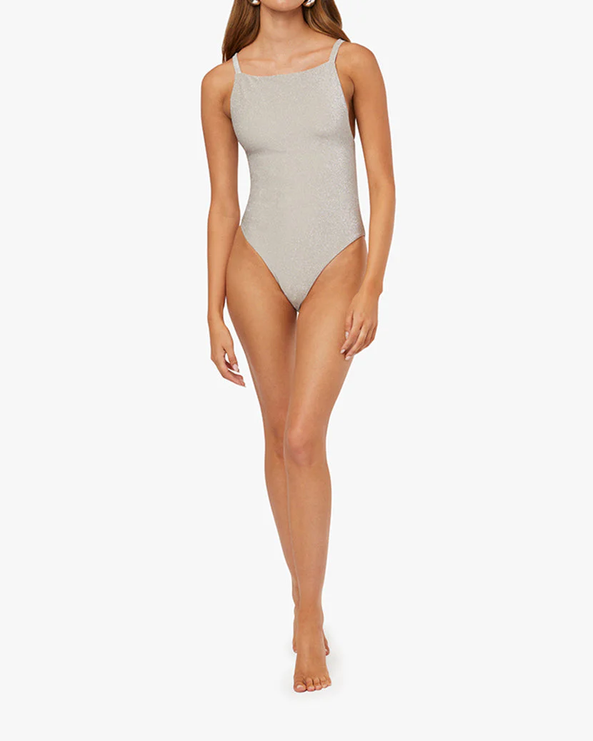Square Neck One Piece | Oyster