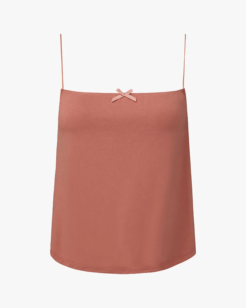 Square Neck Tank | Rose - Image 2