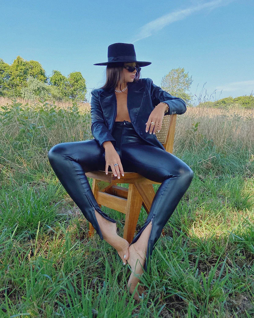 Stiletto Zip Pant | Black - Image 2