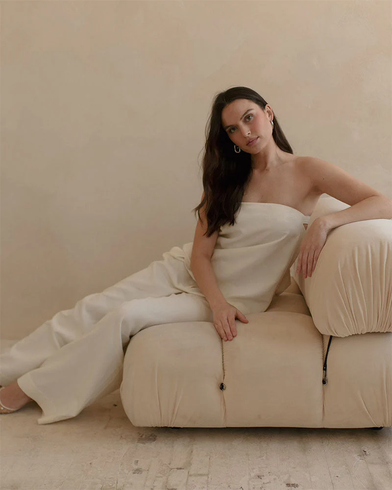 Strapless Top | Ecru - Image 3