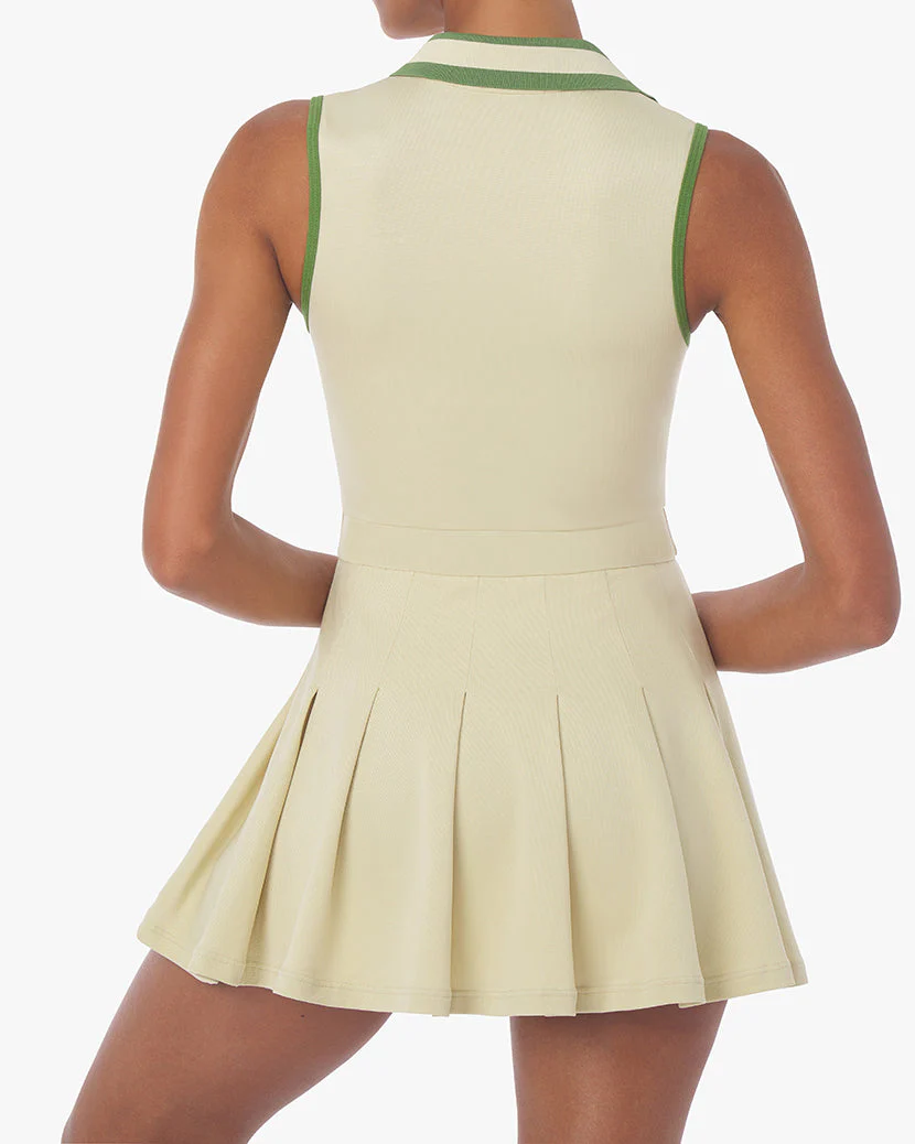 Tennis Dress | Wheat Court Green - Image 4