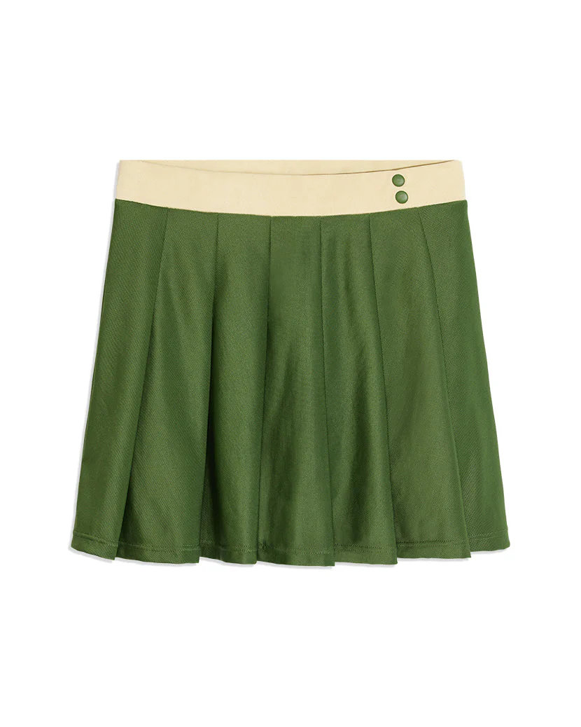 Tennis Skort | Court Green Wheat - Image 2