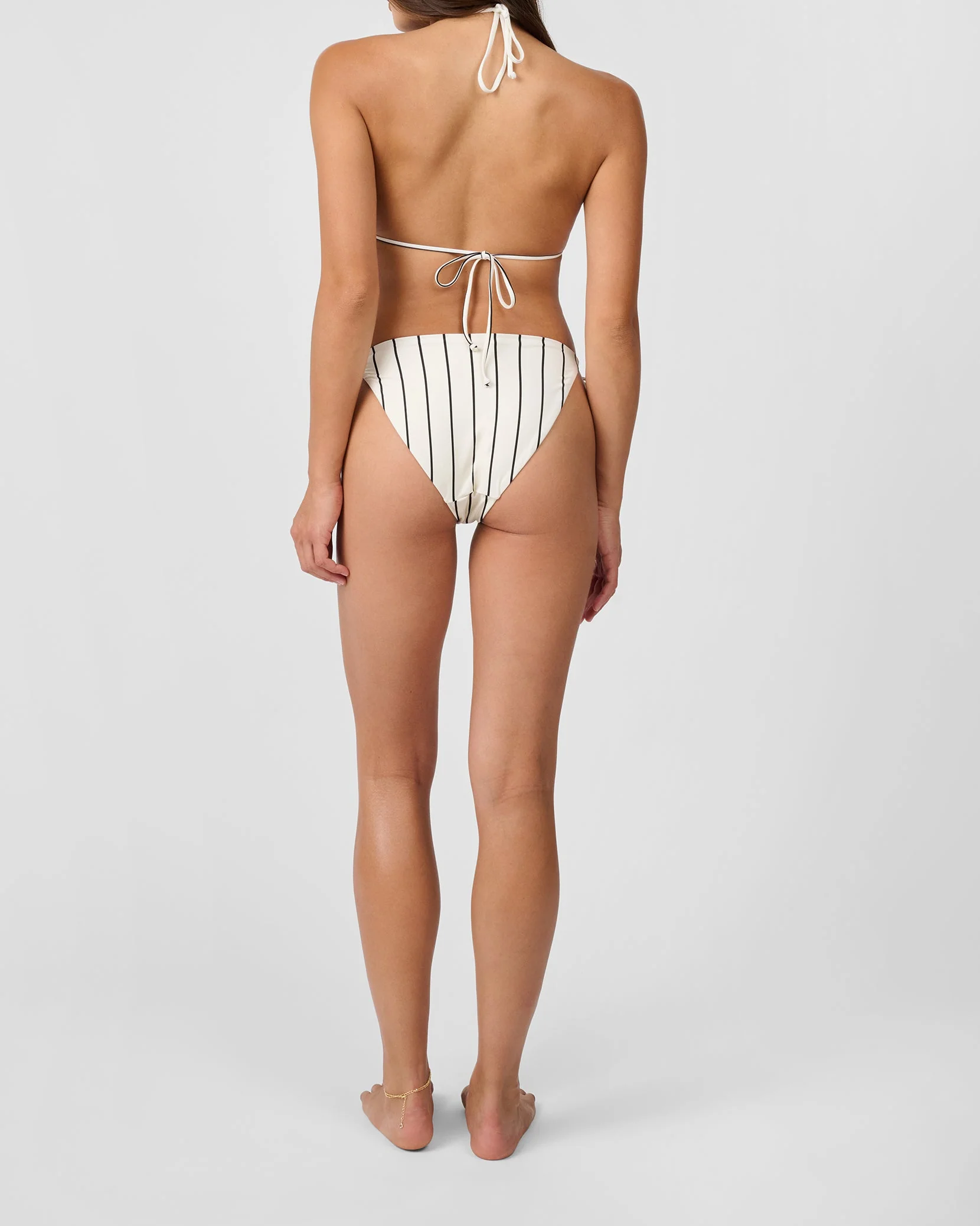 Tie Bottom | Antique White x Black - Image 5