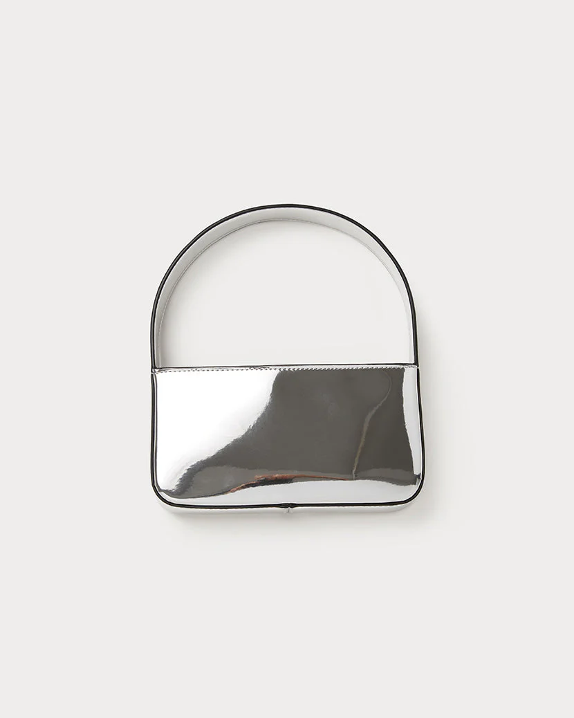 Top Handle Bag | Silver
