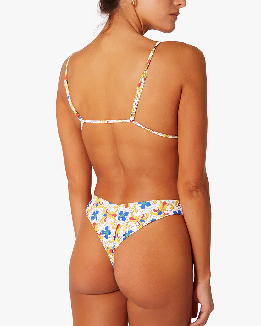 Triangle Bikini Top | Pearl Multi Tile - Image 4