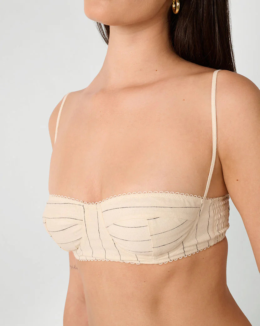 Underwire Bra Top | Antique White - Image 5