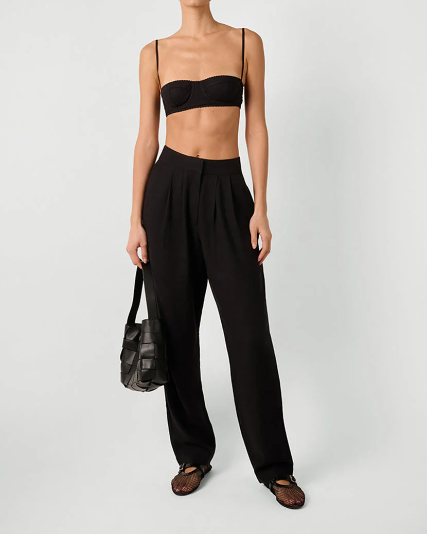 Underwire Bra Top | Black - Image 4