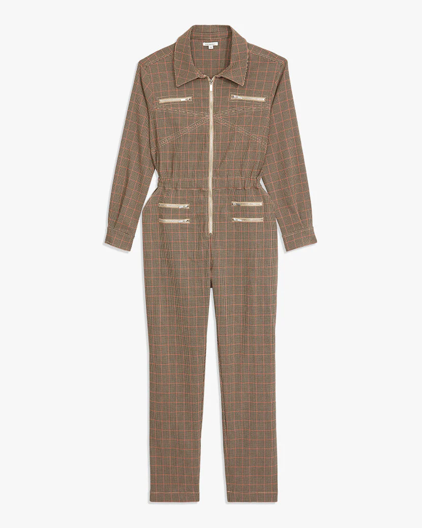 Utility Jumpsuit | Tan