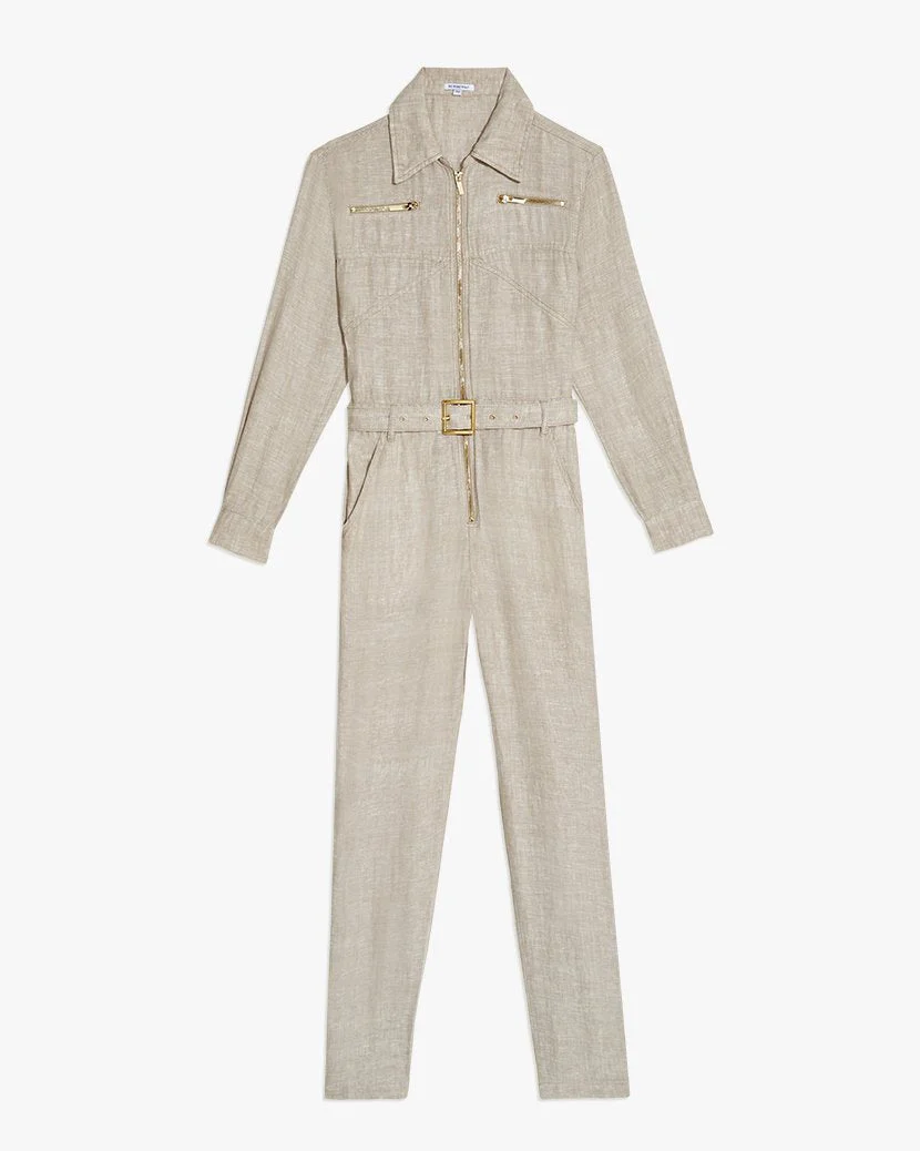 Utility Jumpsuit | Tan - Image 6