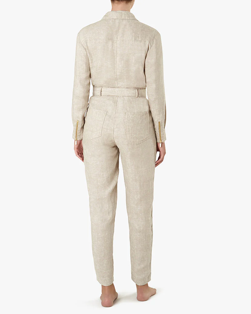 Utility Jumpsuit | Tan - Image 8