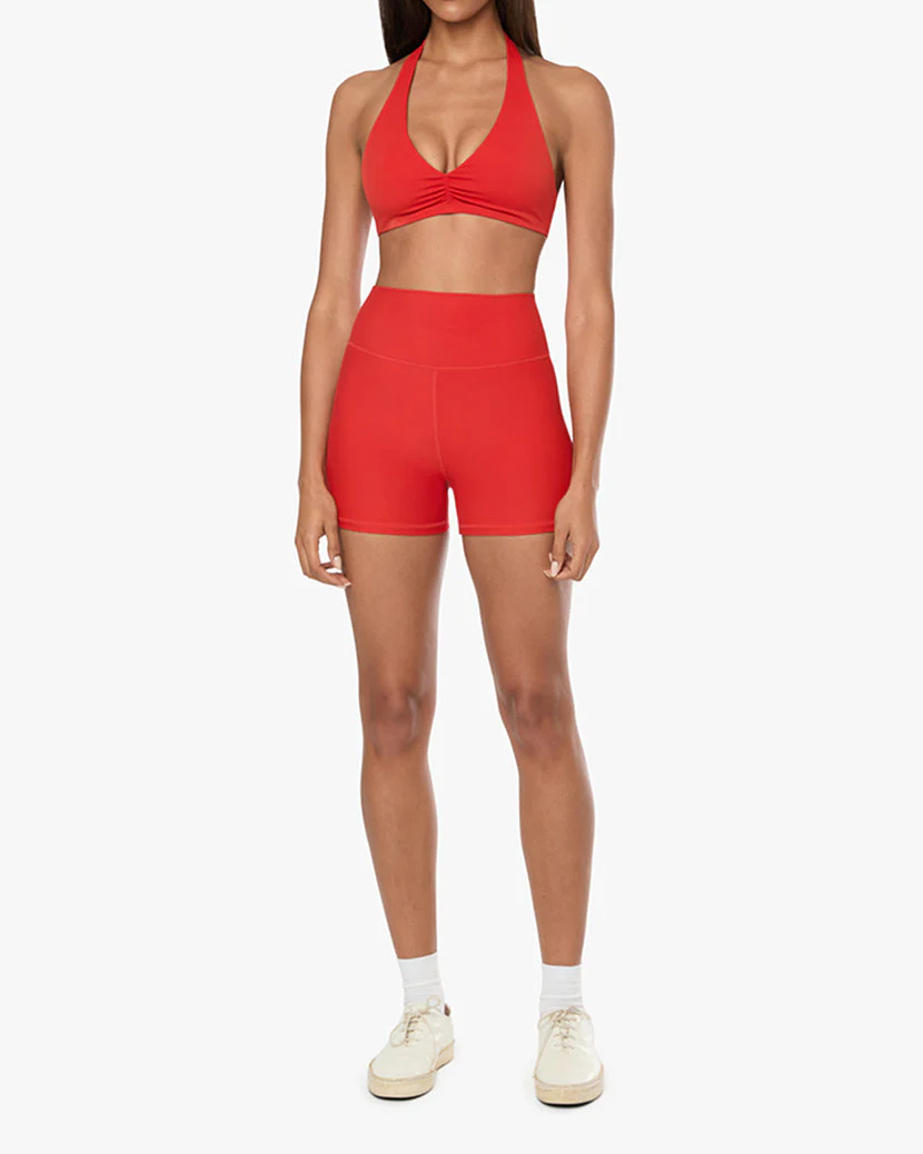 V-neck Halter Bra | True Red - Image 4